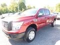 Cayenne Red 2017 Nissan TITAN XD S Crew Cab 4x4 Exterior