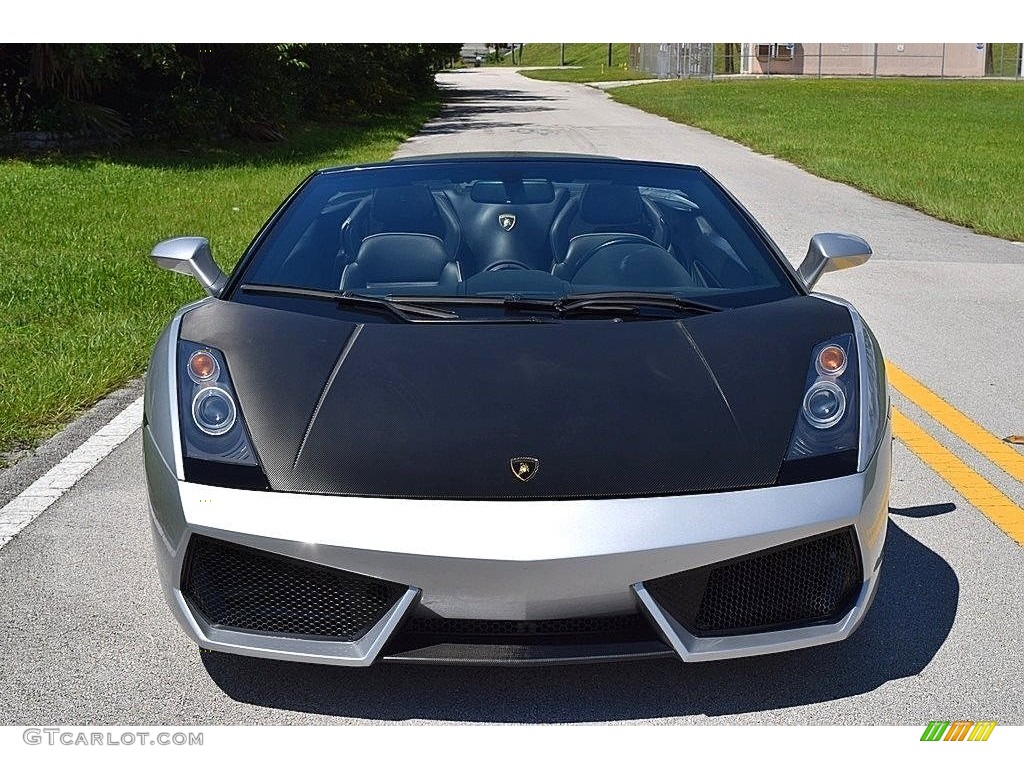 Grigio Altair Metallic 2006 Lamborghini Gallardo Spyder E-Gear Exterior Photo #115721530