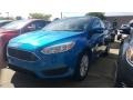 2016 Blue Candy Ford Focus SE Hatch  photo #1