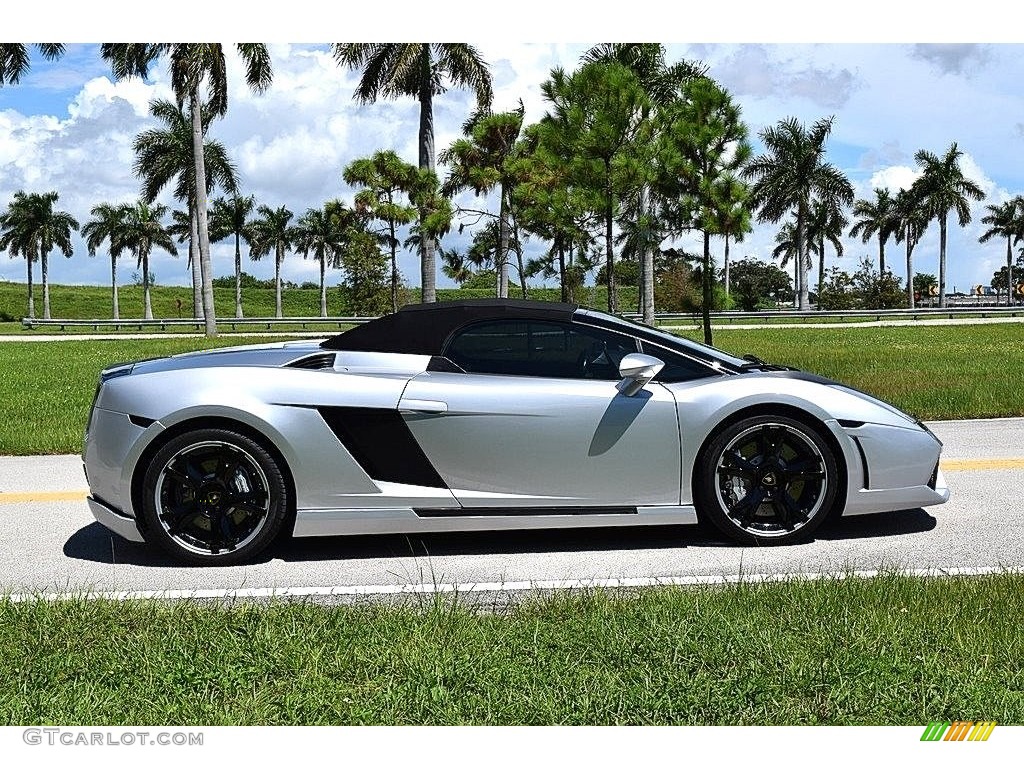 Grigio Altair Metallic 2006 Lamborghini Gallardo Spyder E-Gear Exterior Photo #115721854