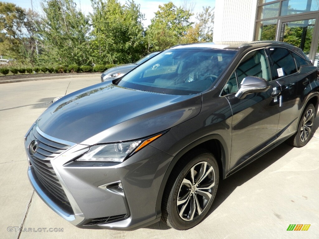 Nebula Gray Pearl 2017 Lexus RX 350 AWD Exterior Photo #115722526