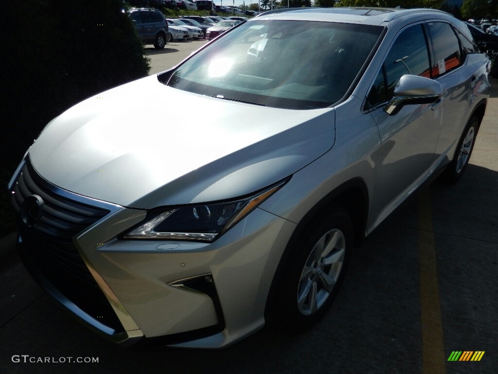 Silver Lining Metallic 2017 Lexus RX 350 AWD Exterior Photo #115722685