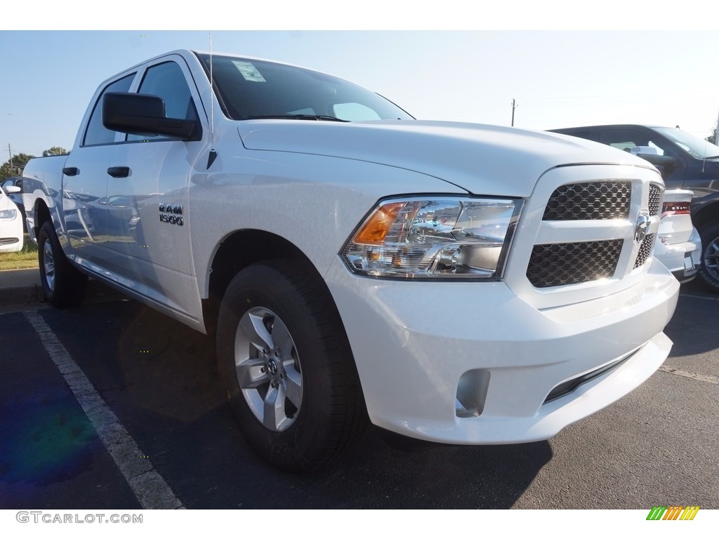 2017 1500 Express Crew Cab - Bright White / Black/Diesel Gray photo #4