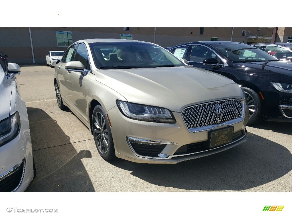 2017 MKZ Premier - Palladium White Gold / Cappuccino photo #1