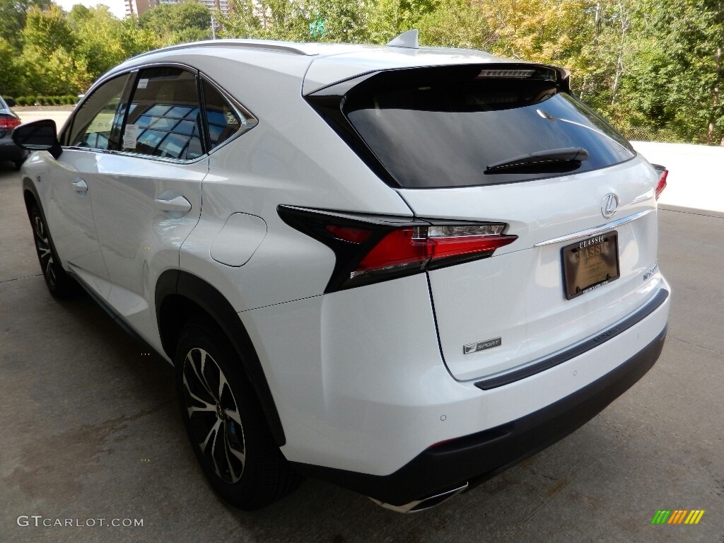 2016 NX 200t F Sport AWD - Ultra White / Rioja Red photo #3
