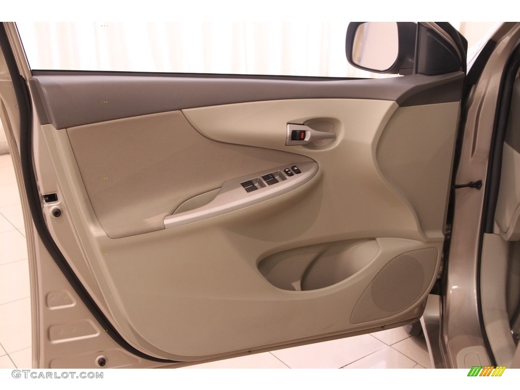 2010 Corolla LE - Desert Sand Metallic / Bisque photo #4