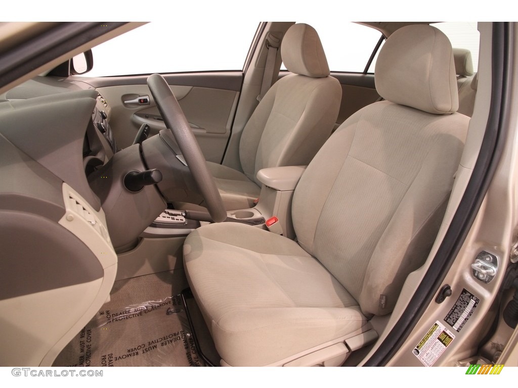 2010 Corolla LE - Desert Sand Metallic / Bisque photo #5