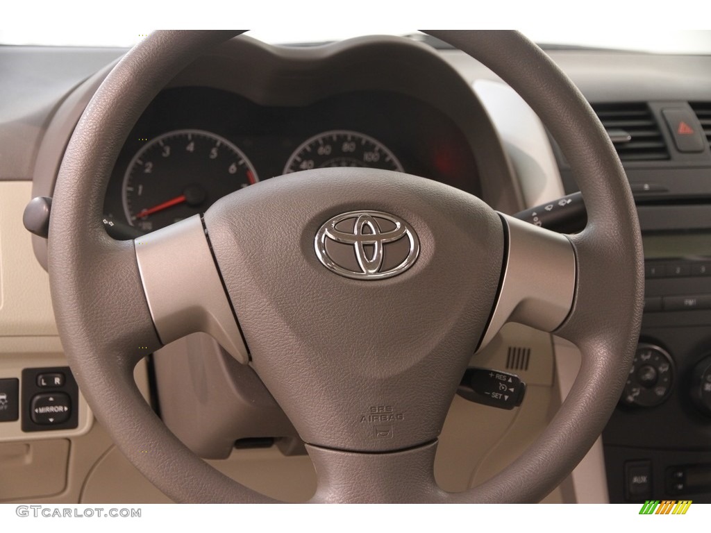 2010 Corolla LE - Desert Sand Metallic / Bisque photo #6