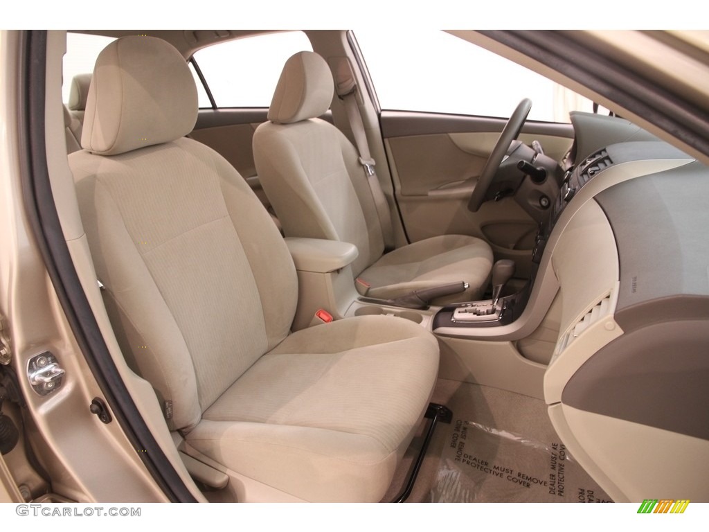 2010 Corolla LE - Desert Sand Metallic / Bisque photo #12