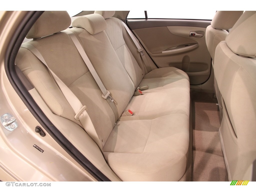 2010 Corolla LE - Desert Sand Metallic / Bisque photo #13