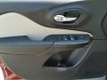 2017 Jeep Cherokee Black Interior Door Panel Photo