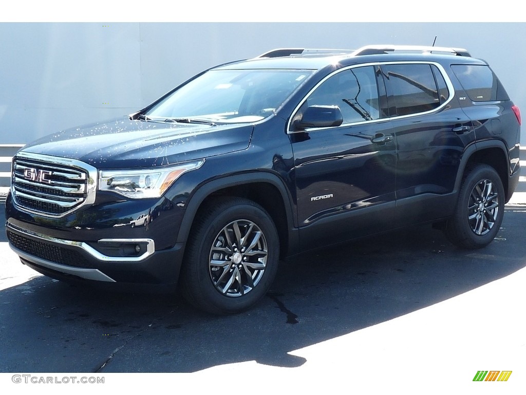 2017 Acadia SLT AWD - Dark Sapphire Blue Metallic / Jet Black photo #1