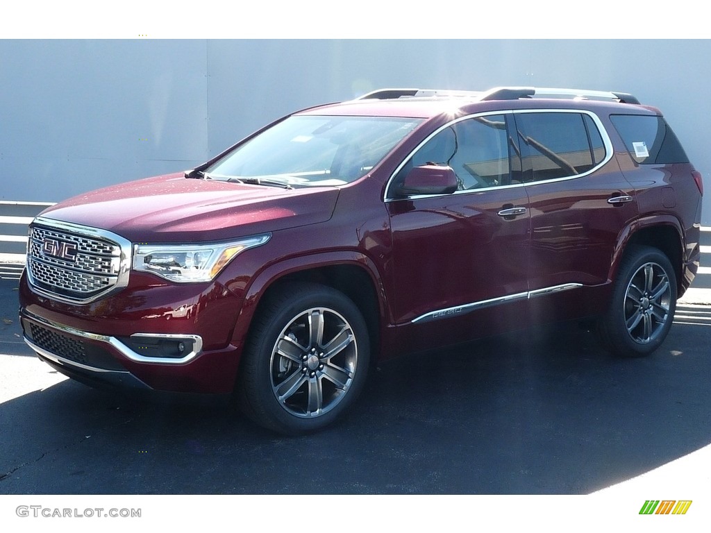 2017 Acadia Denali AWD - Crimson Red Tintcoat / Cocoa/Shale photo #1