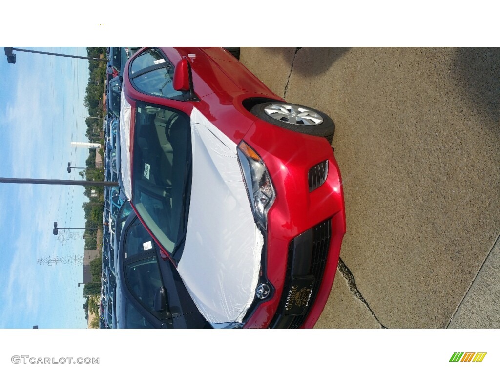 2016 Corolla LE - Barcelona Red Metallic / Ash photo #1