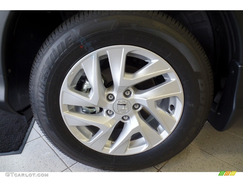 2016 CR-V EX AWD - Urban Titanium Metallic / Black photo #14