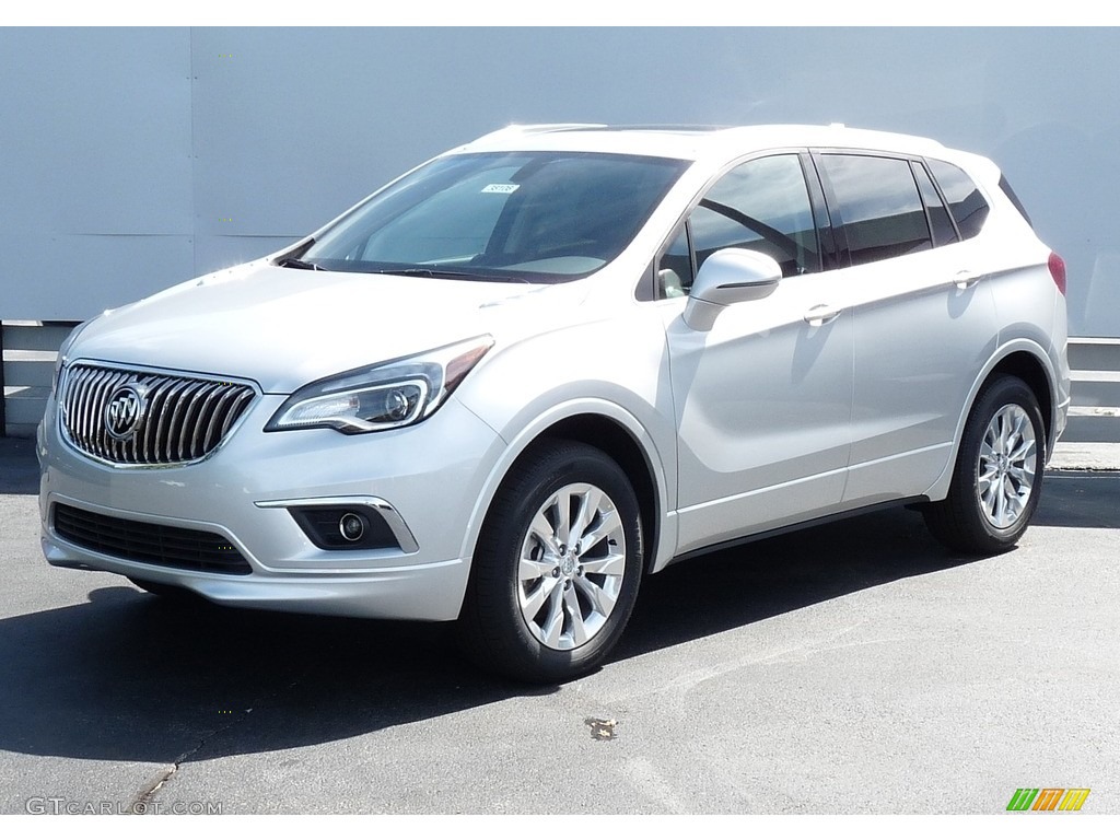 Galaxy Silver Metallic 2017 Buick Envision Essence AWD Exterior Photo #115728250