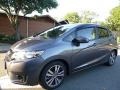 Modern Steel Metallic 2015 Honda Fit EX-L