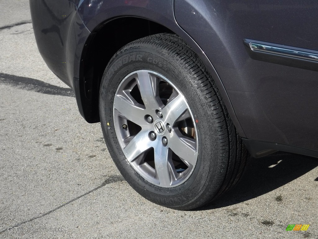 2015 Pilot Touring 4WD - Modern Steel Metallic / Black photo #3