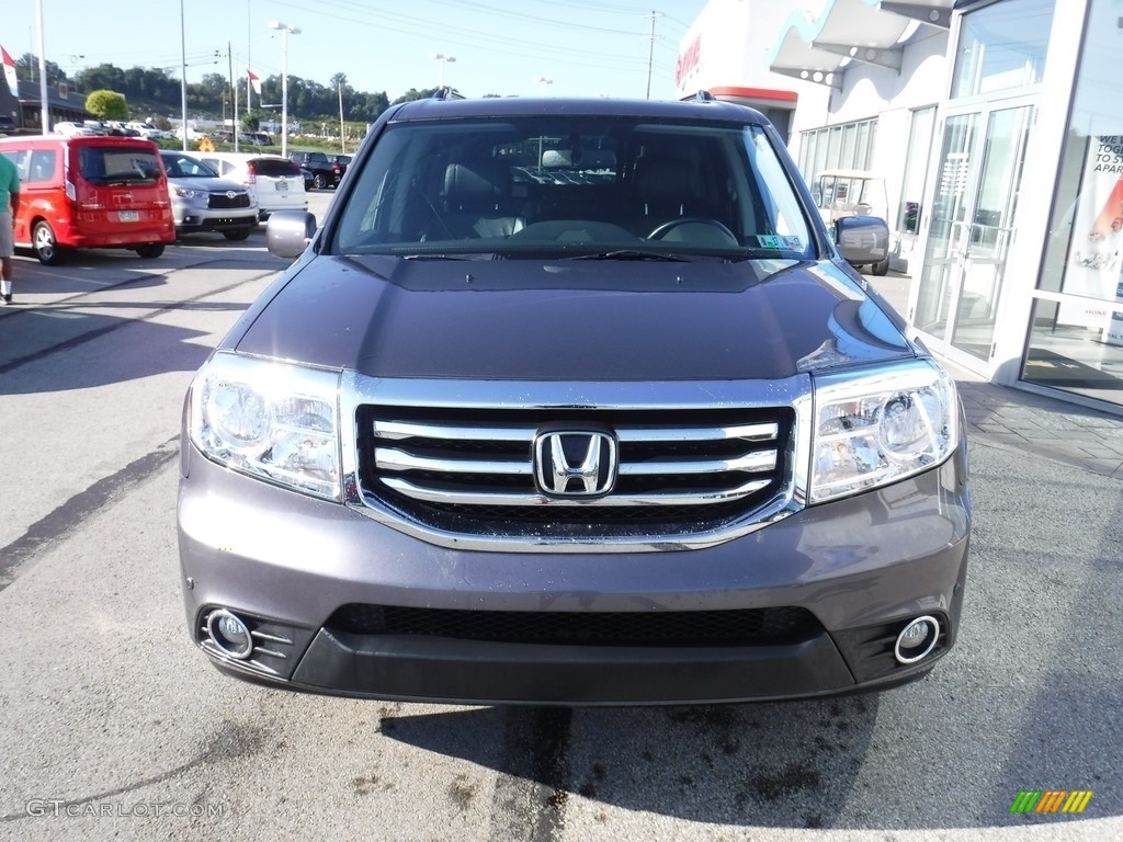 2015 Pilot Touring 4WD - Modern Steel Metallic / Black photo #5