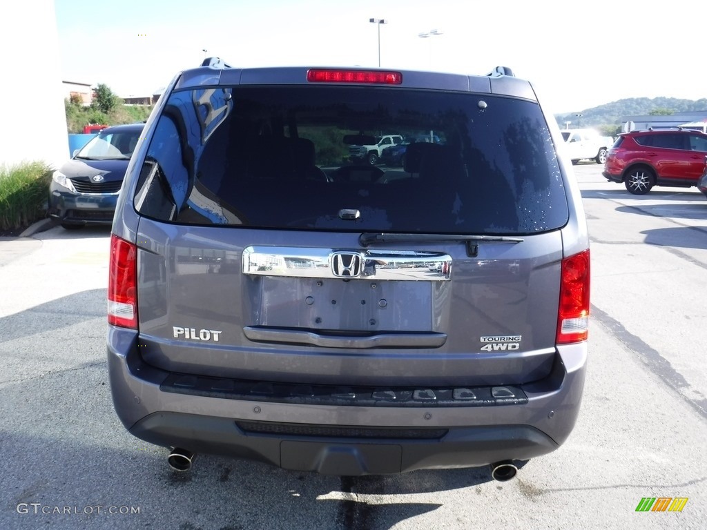 2015 Pilot Touring 4WD - Modern Steel Metallic / Black photo #8