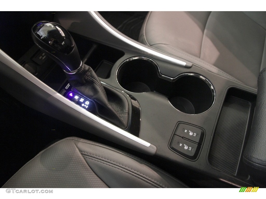 2011 Sonata SE - Iridescent Silver Blue Metallic / Gray photo #11