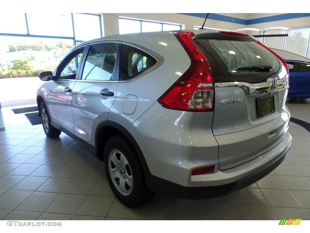 2016 CR-V LX AWD - Alabaster Silver Metallic / Gray photo #2