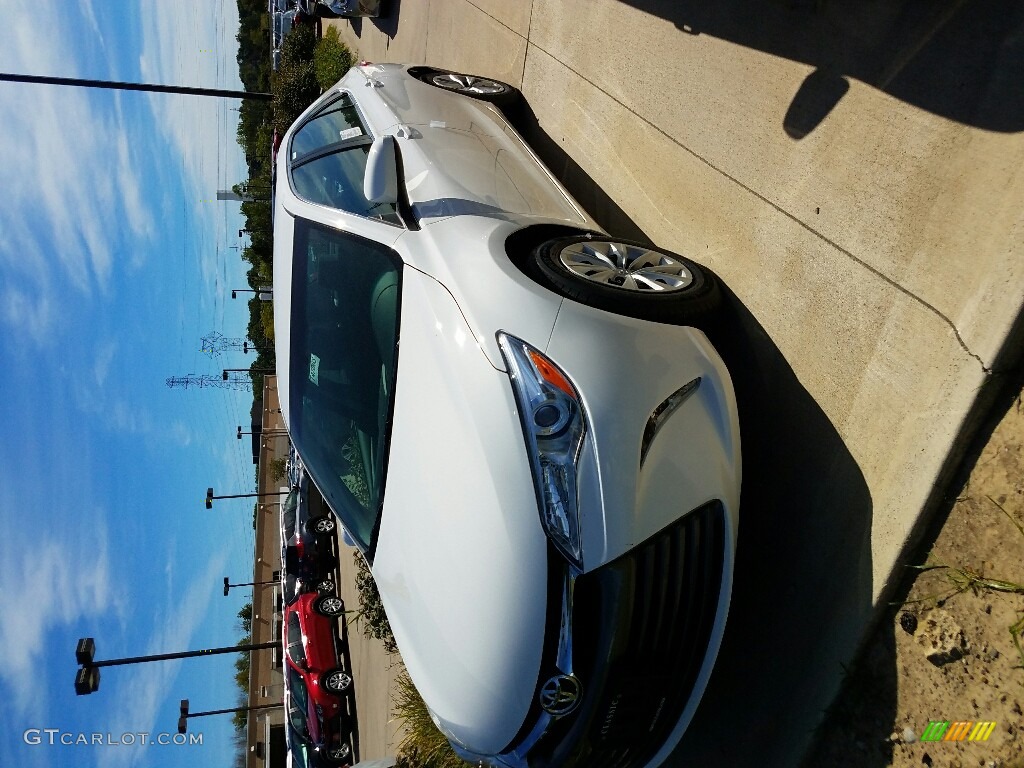 2017 Camry LE - Super White / Black photo #1