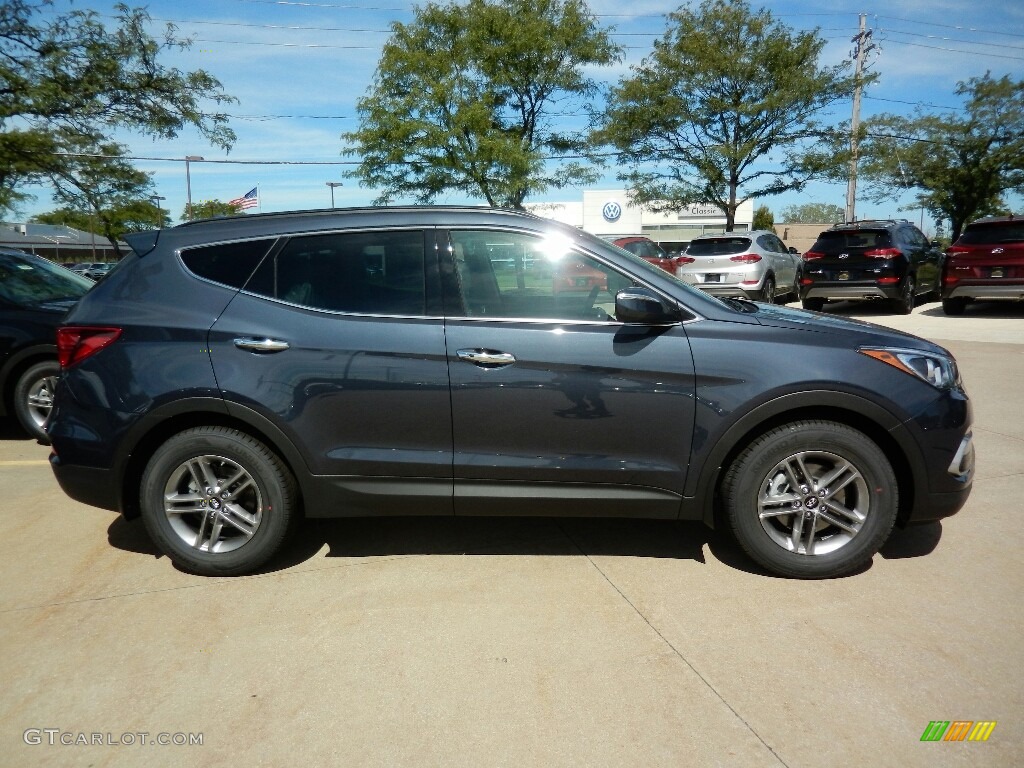 Marlin Blue 2017 Hyundai Santa Fe Sport AWD Exterior Photo #115731196