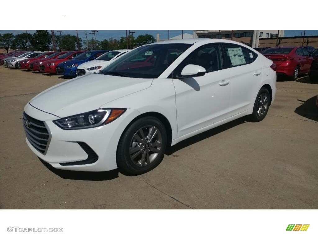 White 2017 Hyundai Elantra SE Exterior Photo #115731337