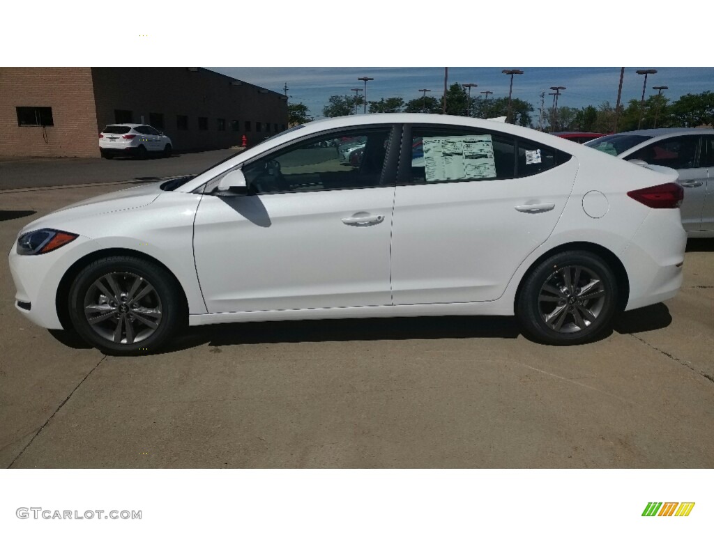 2017 Elantra SE - White / Gray photo #2