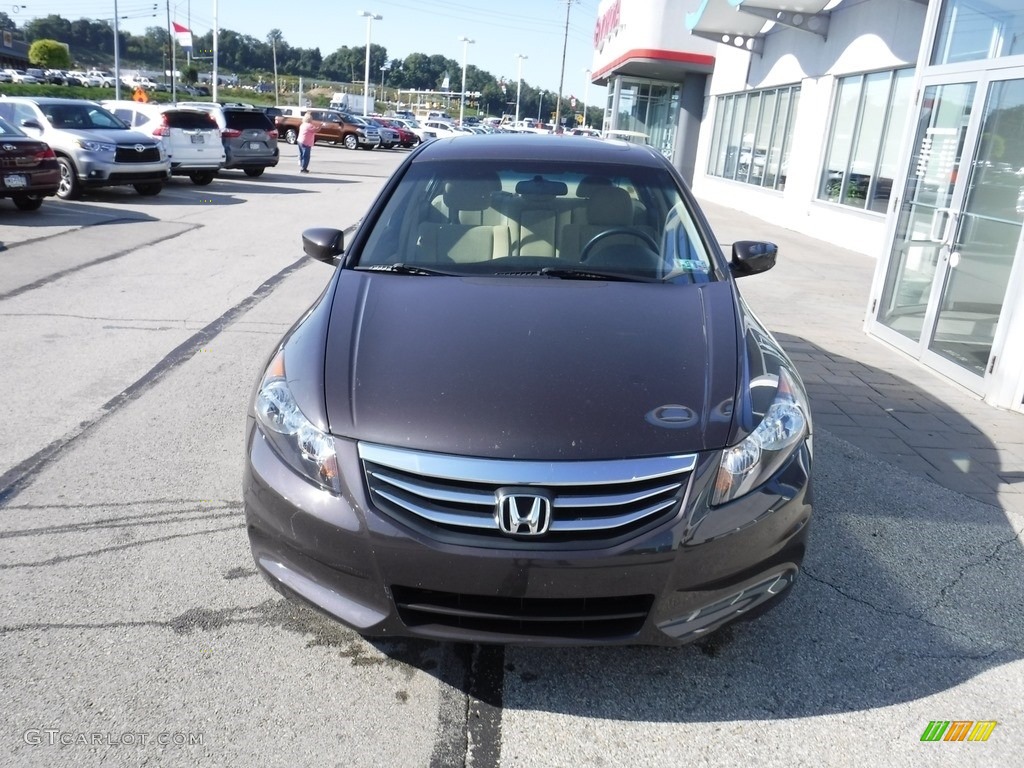 2011 Accord EX Sedan - Dark Amber Metallic / Ivory photo #4