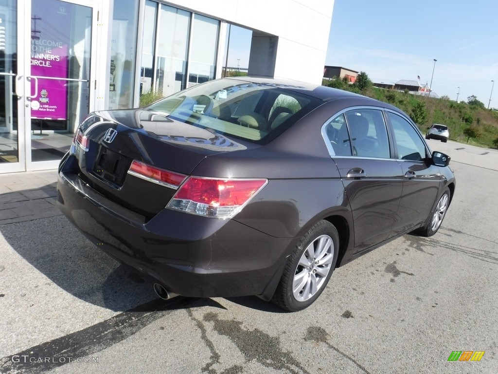 2011 Accord EX Sedan - Dark Amber Metallic / Ivory photo #10