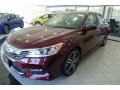 Basque Red Pearl II 2017 Honda Accord Sport Sedan Exterior