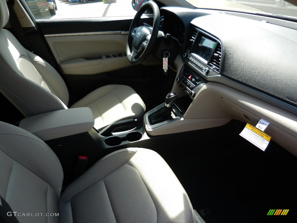 2017 Elantra SE - Beige / Beige photo #3