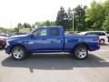 Blue Streak Pearl 2017 Ram 1500 Express Quad Cab 4x4 Exterior