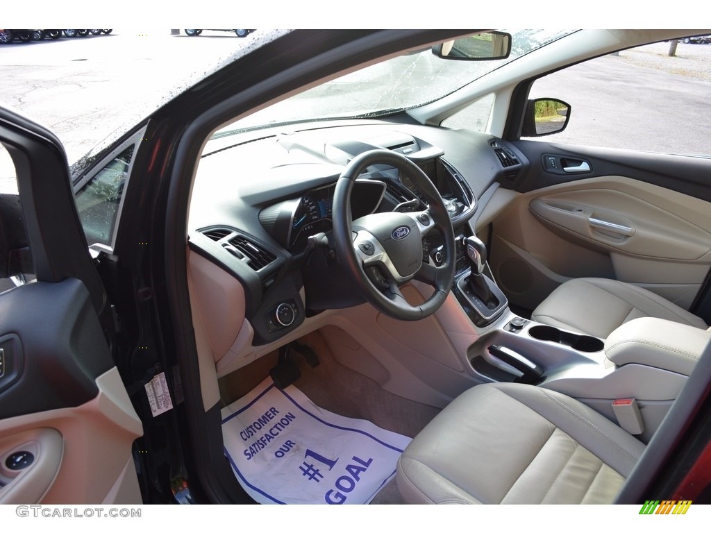 2015 C-Max Hybrid SEL - Tuxedo Black Metallic / Medium Light Stone photo #21