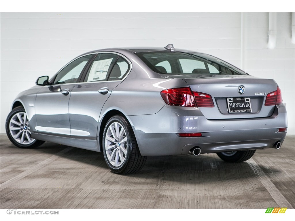 2016 5 Series 535i Sedan - Space Grey Metallic / Black photo #3