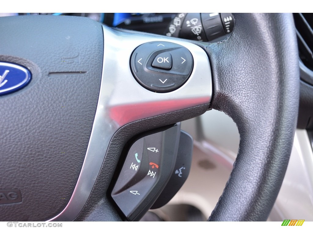 2015 C-Max Hybrid SEL - Tuxedo Black Metallic / Medium Light Stone photo #43