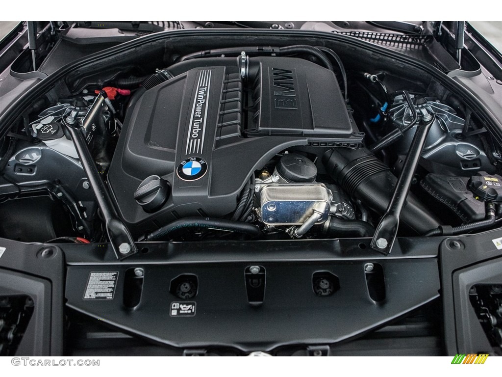 2016 5 Series 535i Sedan - Space Grey Metallic / Black photo #9