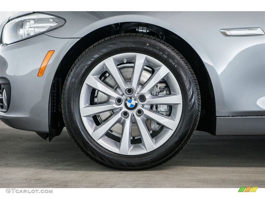 2016 5 Series 535i Sedan - Space Grey Metallic / Black photo #10