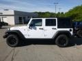 2016 Bright White Jeep Wrangler Unlimited Sport 4x4  photo #3