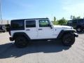 2016 Bright White Jeep Wrangler Unlimited Sport 4x4  photo #7