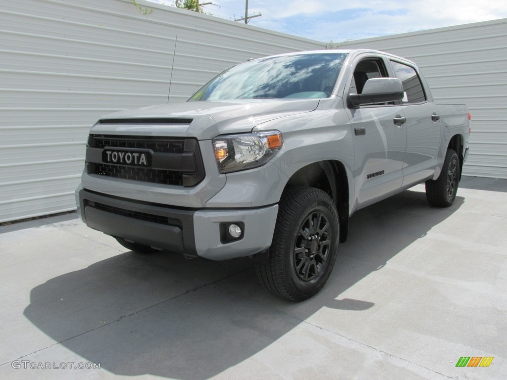 2017 Tundra TRD PRO Double Cab 4x4 - Cement / Black photo #7