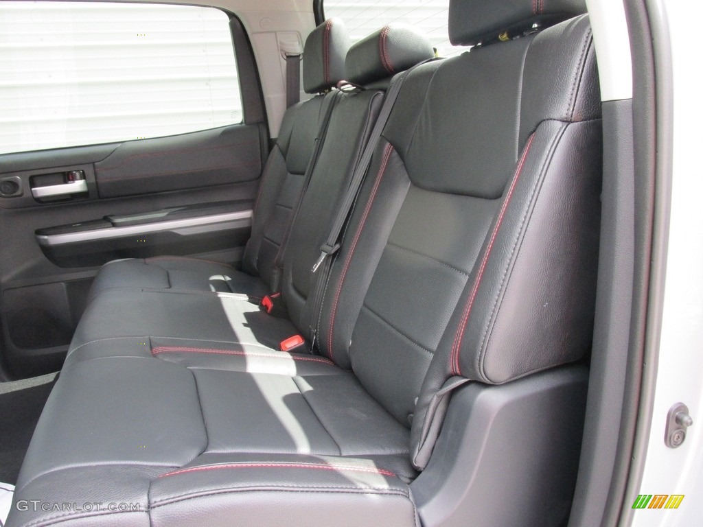 2017 Toyota Tundra TRD PRO Double Cab 4x4 Rear Seat Photo #115741849
