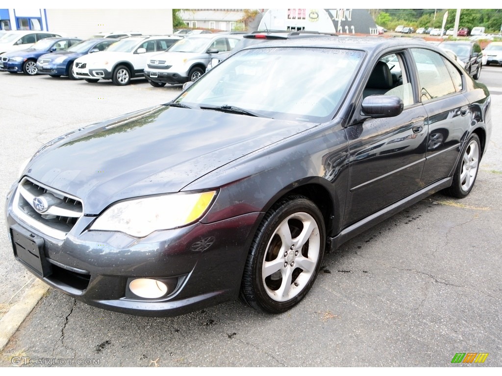 2008 Legacy 2.5i Limited Sedan - Diamond Gray Metallic / Off Black photo #3