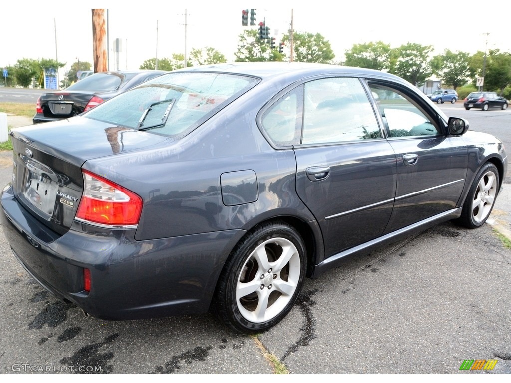 2008 Legacy 2.5i Limited Sedan - Diamond Gray Metallic / Off Black photo #6