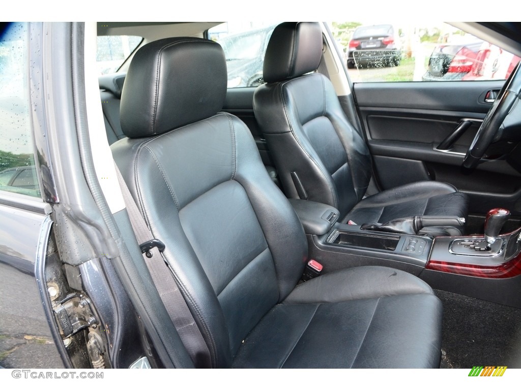 2008 Legacy 2.5i Limited Sedan - Diamond Gray Metallic / Off Black photo #12