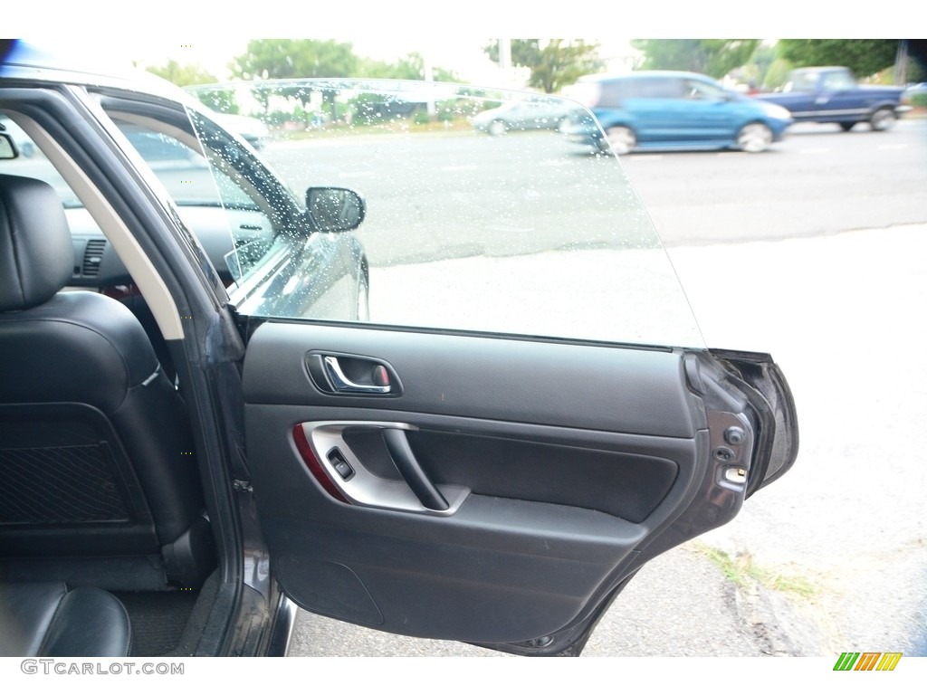 2008 Legacy 2.5i Limited Sedan - Diamond Gray Metallic / Off Black photo #17