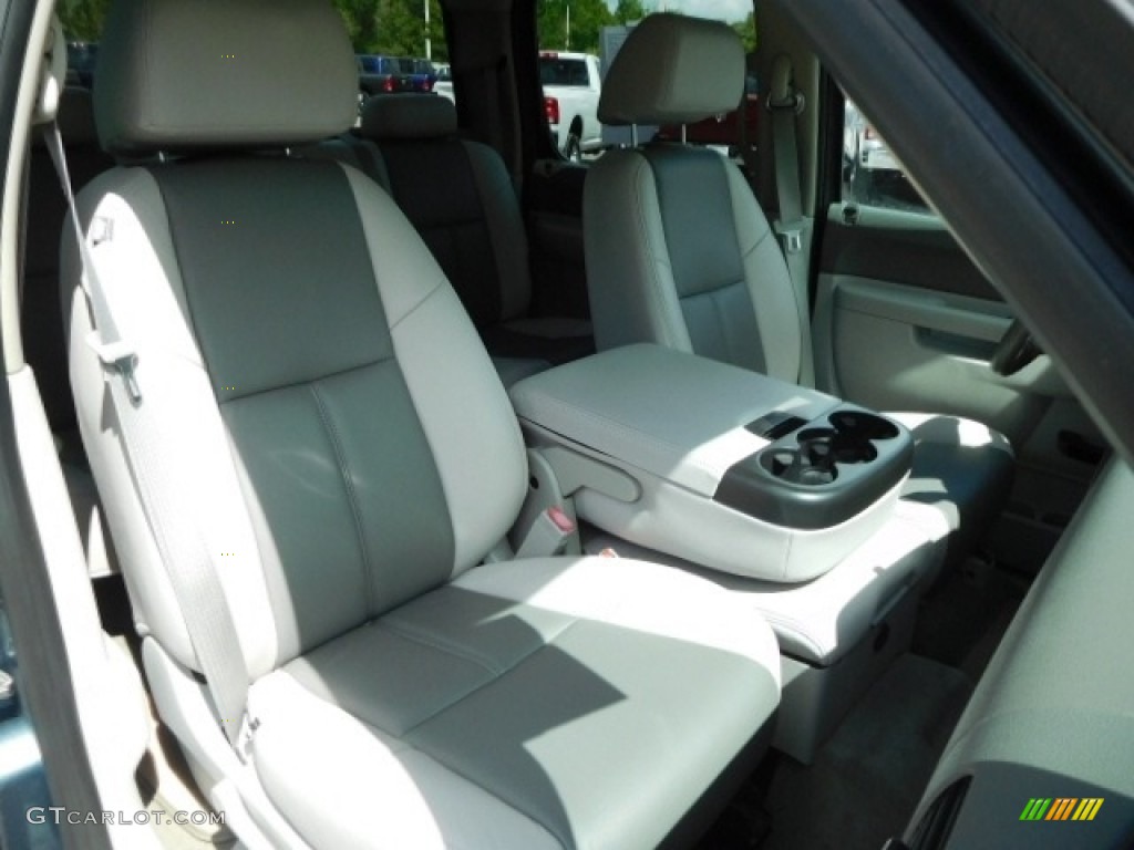 2013 Silverado 2500HD LT Crew Cab 4x4 - Blue Granite Metallic / Light Titanium/Dark Titanium photo #12