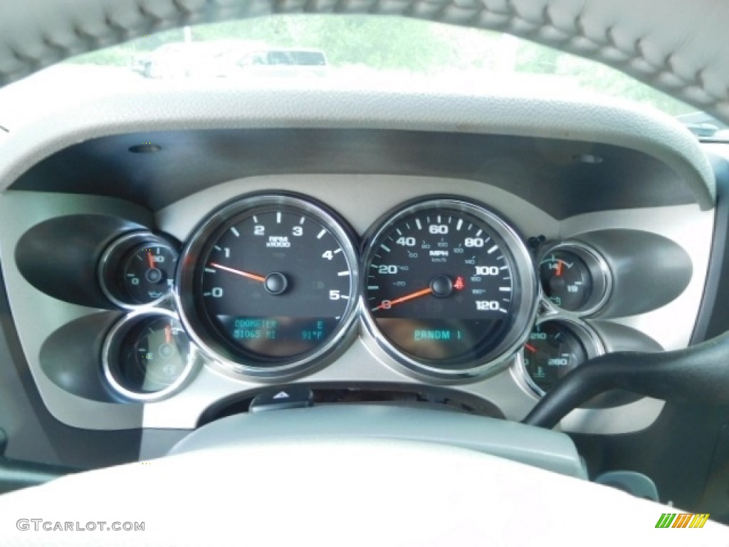 2013 Silverado 2500HD LT Crew Cab 4x4 - Blue Granite Metallic / Light Titanium/Dark Titanium photo #18